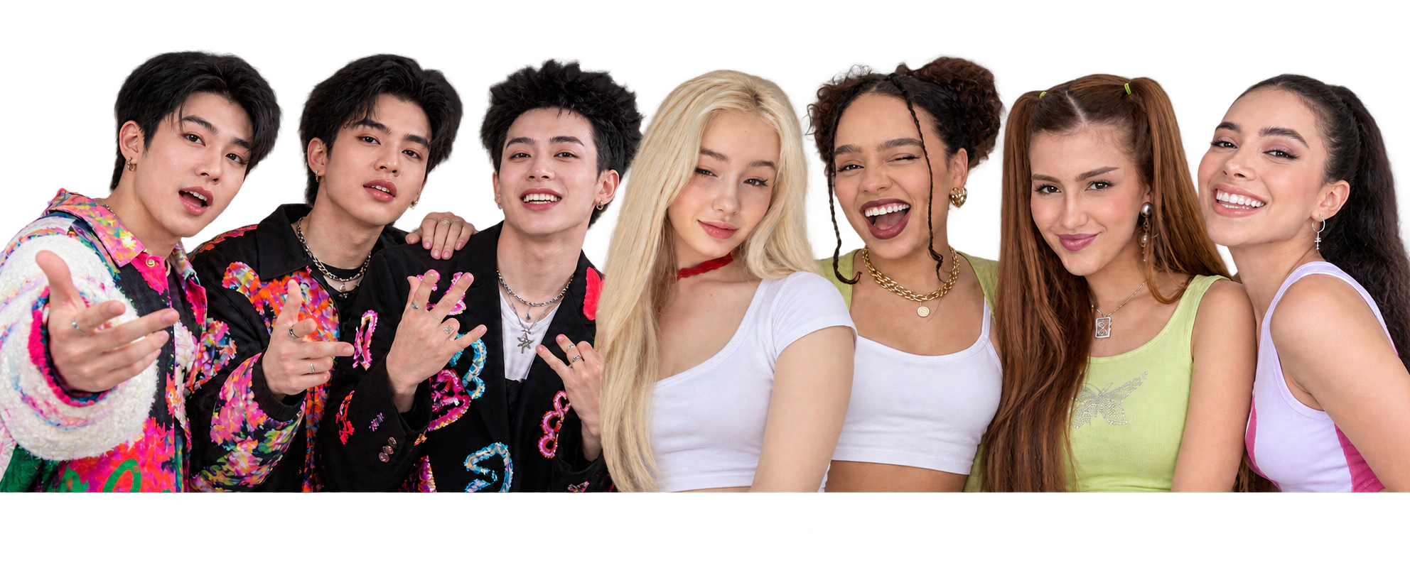 Pezliv boy and girl group performers